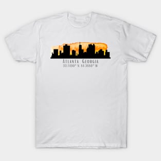 Atlanta City Skyline T-Shirt